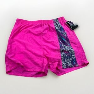 Vintage‎ Hobie Swim Trunks Men's Size 2XT 80s Pink Shorts with liner & pockets